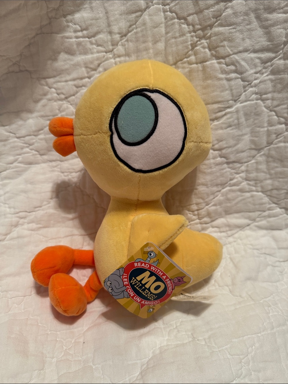Yellow Plush Duck Stuffed Animal